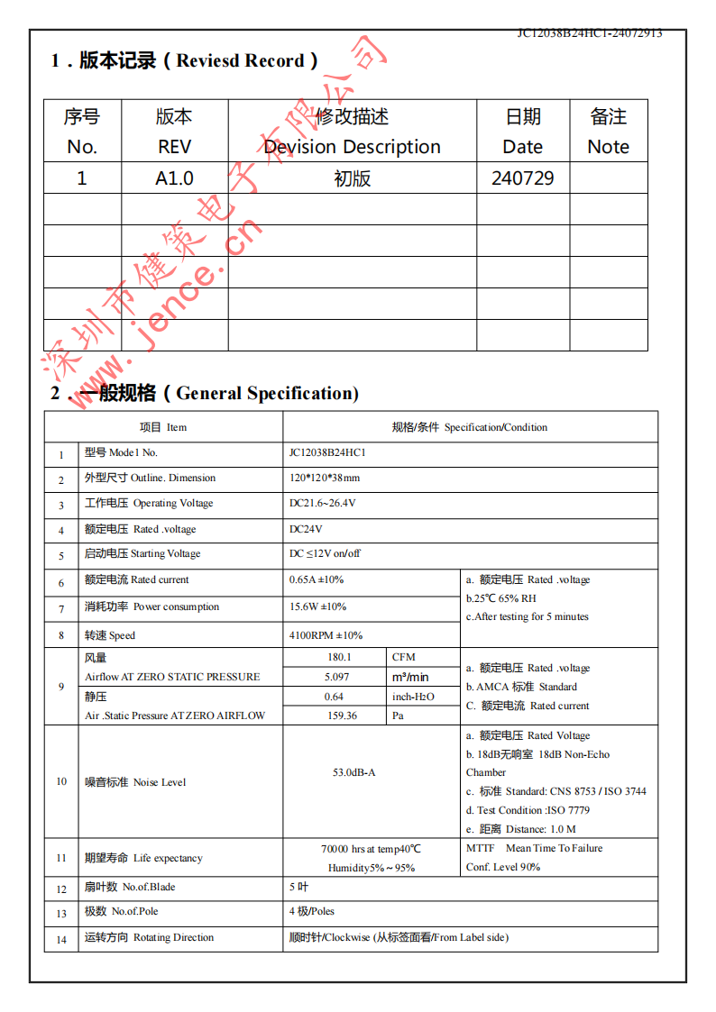 JC12038B24HC1-24072913健策12038轴流散热风扇01