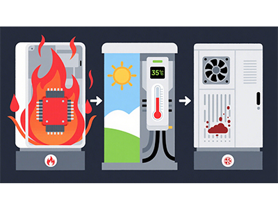 EV充电桩高功率密度散热挑战 